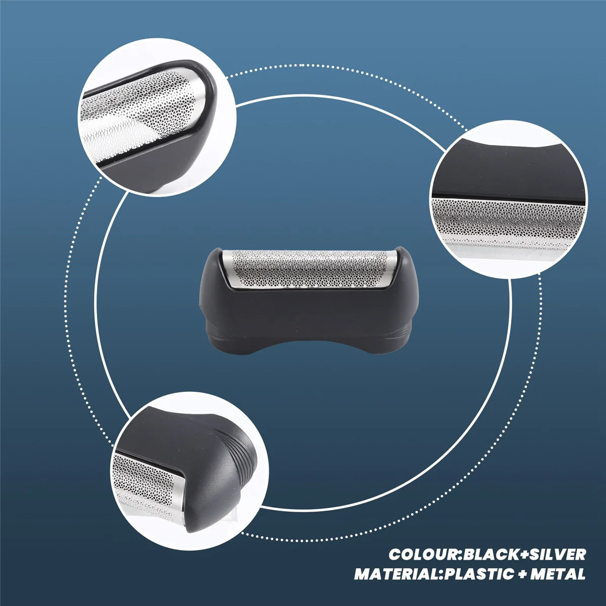 Для Braun электробритва Head Omentum 11B Series 1 110 120 130 140 150 150S-1 130S-1 5684 5685 сетка для ножа + опора