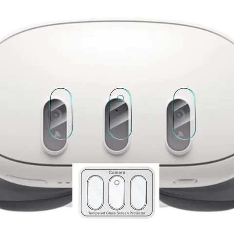 Защитная пленка для объектива камеры Meta Quest 3, крышка из закаленного стекла, защитная пленка для объектива от царапин, аксессуары для Meta Quest 3