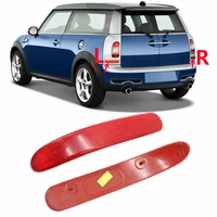 for bmw mini cooper r55 clubman osr 2008 2014 left right rear bumper reflector light tail warming lamp