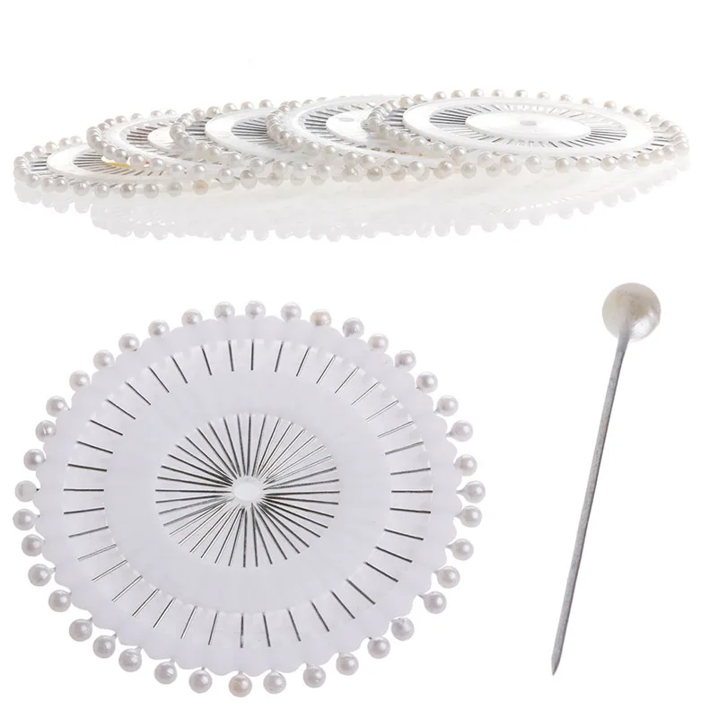 

200 шт. жемчужные булавки с круглой головкой для свадебного декора, швейная булавка для корсажа