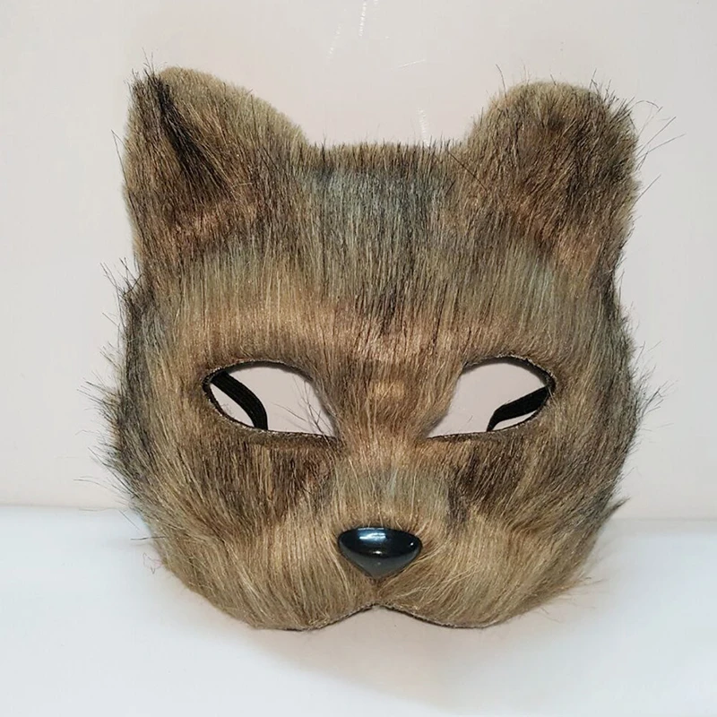 Fox Shape Half Face Eye Mask Christmas Carnival Party Cosplay Halloween Costume Props 5 Colors Male Female Toy |