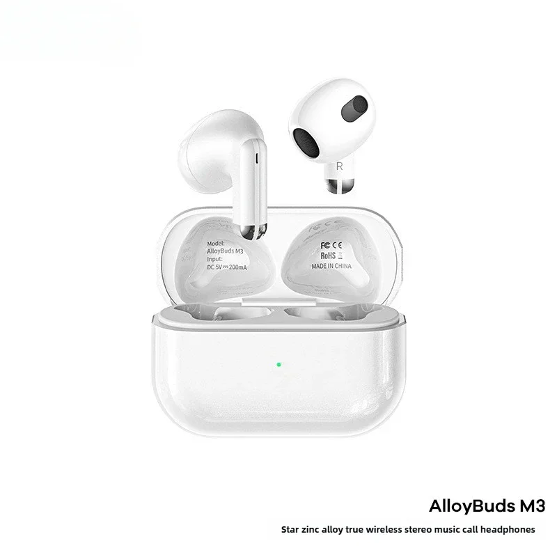 Фото Беспроводная гарнитура Remax Alloy Music TWS для мобильных телефонов 5,3, беспроводная Bluetooth-гарнитура №3