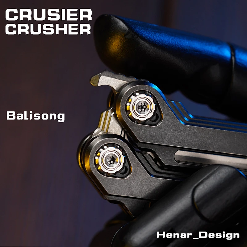 Титановый сплав EDC игрушка тренировка художника бросающая расческа без края |