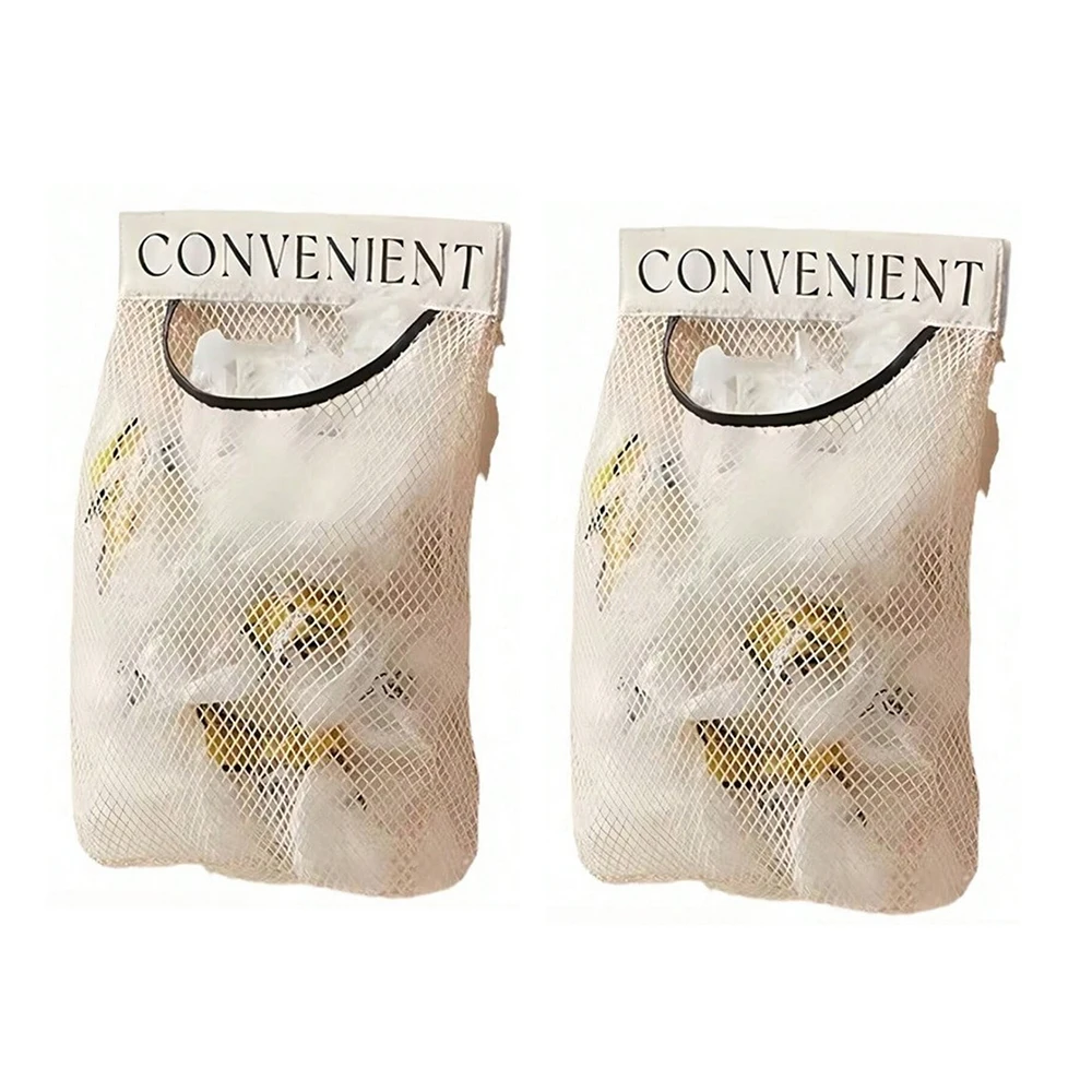 

Настенная сетчатая сумка для мусорных пакетов