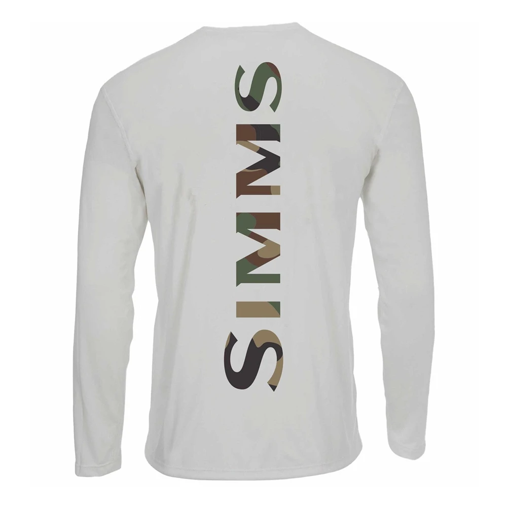 

Simms Bescherming Vissen Kleding Outdoor Lange Mouwen T-shirt Met Vis Shirt Hood Zon Ademend Hengelen Kleding Homme Peche