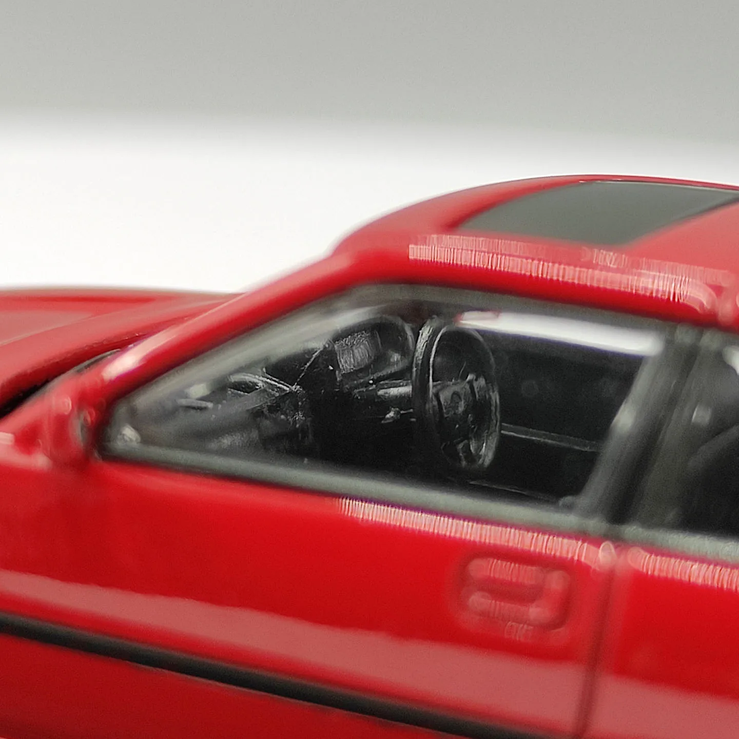 Фото Масштабная модель автомобиля Honda PRELUDE (BA5) SI TCV из литого сплава 1:64, кастомизированная версия, классические игрушечные автомобили, подарки для взрослых, сувенир, статичная модель для демонстрации. №3