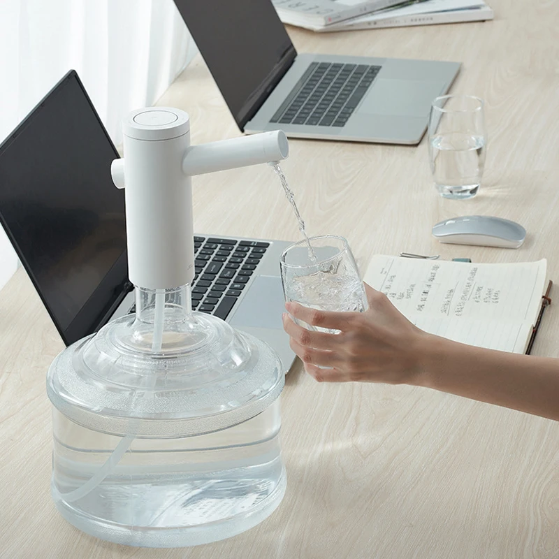 

Smart Drinking Water Bottle Pump TDS Water Detection High Quality USB Charging Automatic 1-5 Gallon Bottles Dispenser BPA-Free
