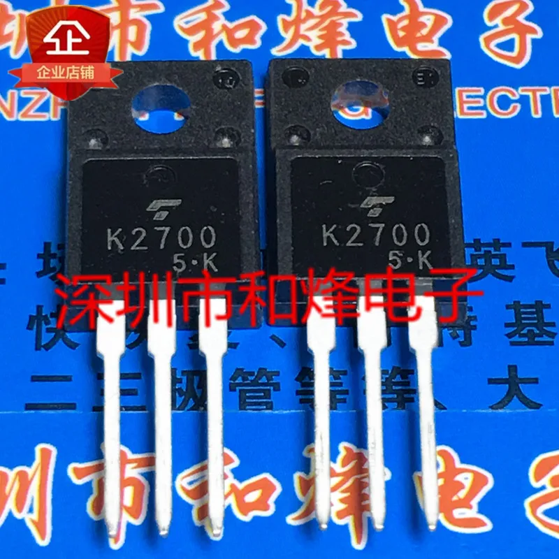 

5 шт.-10 шт. K2700 2SK2700 TO-220F 900V 3A, новый и оригинальный товар в наличии