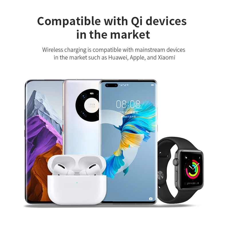 Магнитные беспроводные зарядные устройства для iPhone 12 13 14 Pro Max 3 в 1 лампа с индукционной зарядной станцией для Apple Watch 7 6Airpods 3 (art.: 3920bee1ec9c1) - 3920bee1ec9c1