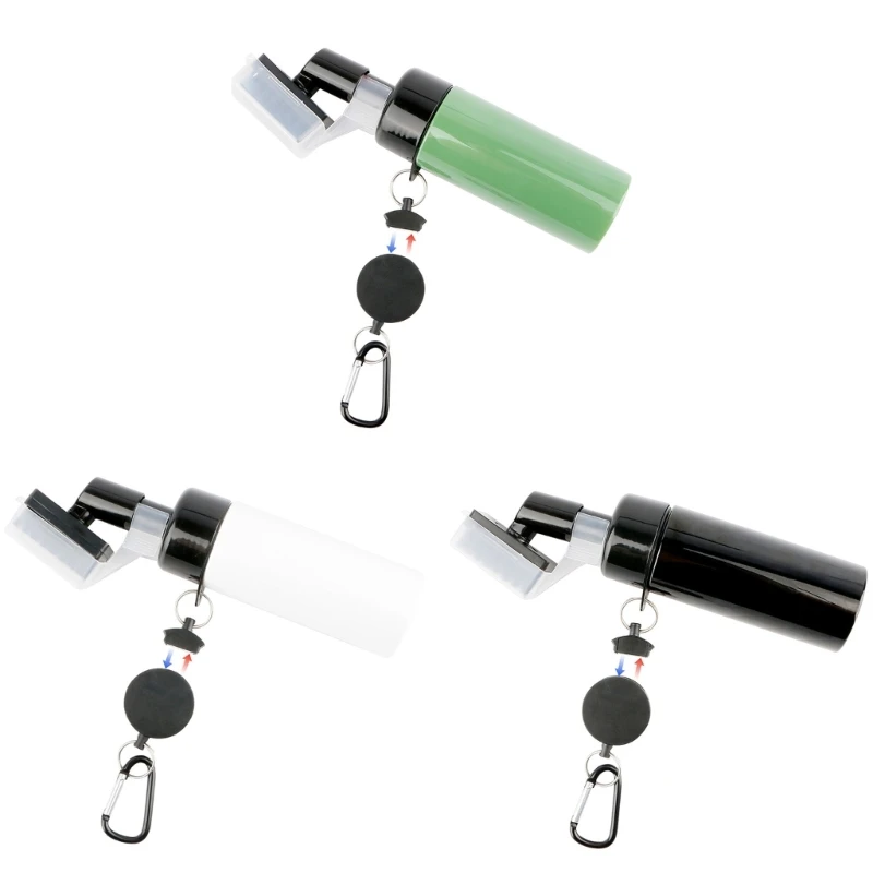 

Golf Brush Golf Club Grooves Cleaner, Golf Iron Grooves Brush Golf Divot Repair Tool Golf Squeeze Bottle Water Dispenser