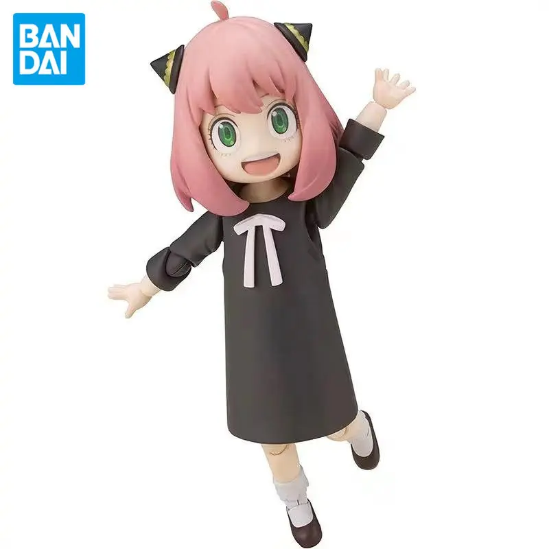 

In Stock Bandai Original SHF SPY FAMILY Anya Forger Anime Action Figure Model Children's Gifts