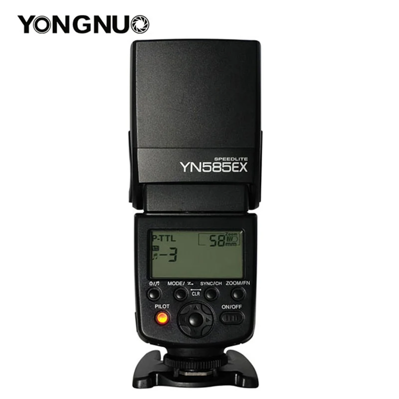 

YONGNUO YN585EX YN-585EX P-TTL Беспроводная Вспышка TTL Speedlite для фотовспышки