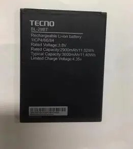 Аккумулятор 100% BL-29BT TECNO Spark Go/4 Air KC1 KC1J 3000 мАч