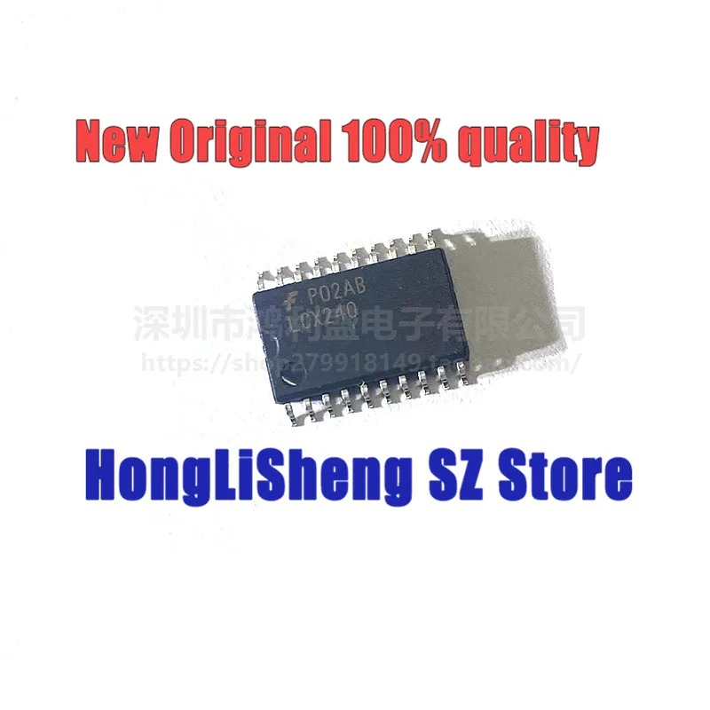 

10pcs/lot 74LCX240WMX 74LCX240WM 74LCX240 LCX240 SOP20 Chipset 100% New&Original In Stock