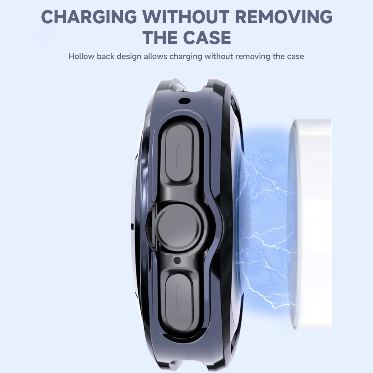Фото Чехол для Samsung Galaxy Watch 7 Ultra 47 мм, чехол для умных часов, мягкий бампер из ТПУ, защитный чехол для Galaxy 7 Ultra 47 мм, аксессуары №4