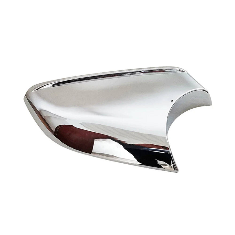 

Exterior Mirror Housing For Tesla Model S 2014-2021 Left Side Wing Mirror Covers Holder Lower Tray Electroplating Silver