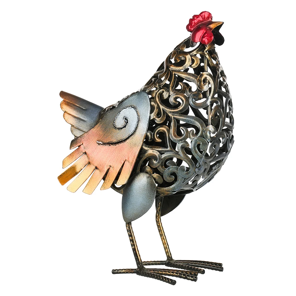 

Скульптура в виде животного для спальни, сада, двора, курицы, дома, офиса, квартиры, праздничное украшение