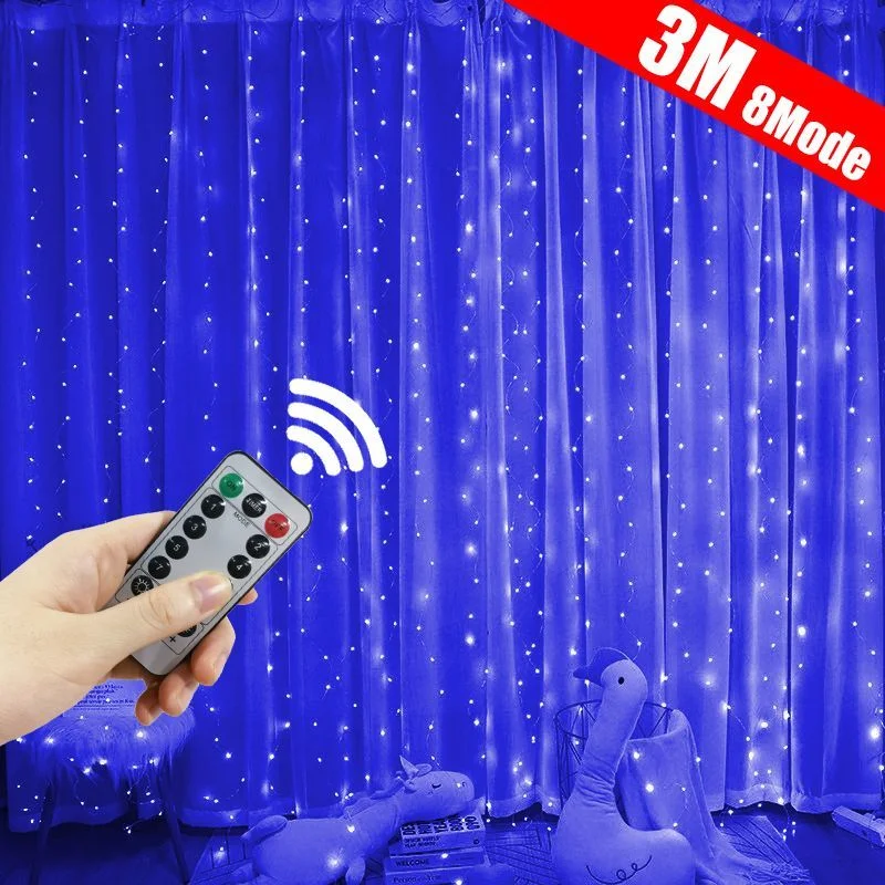 

Гирлянда светодиодная с дистанционным управлением, 3/4/6 м