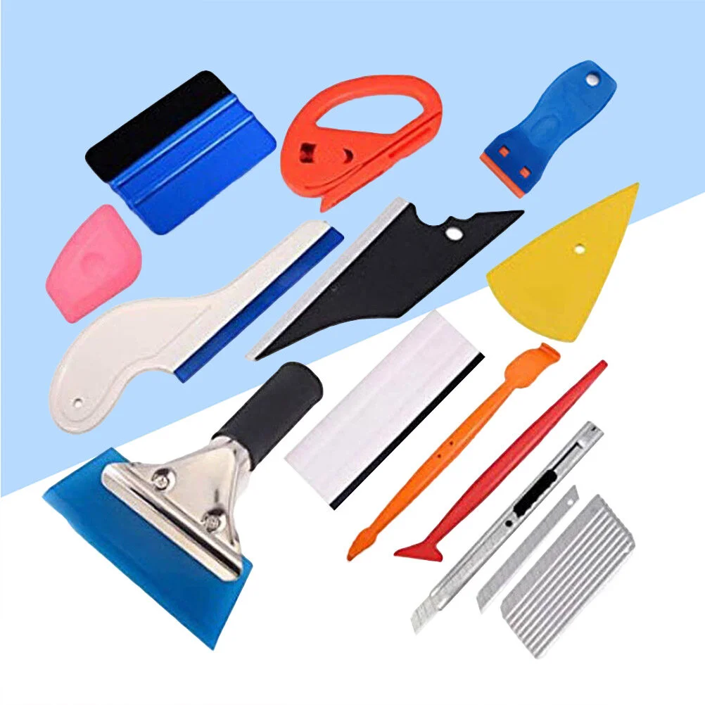 

13 in 1 Car Film Tool Set Wrapping Scraper Squeegee Car Tools