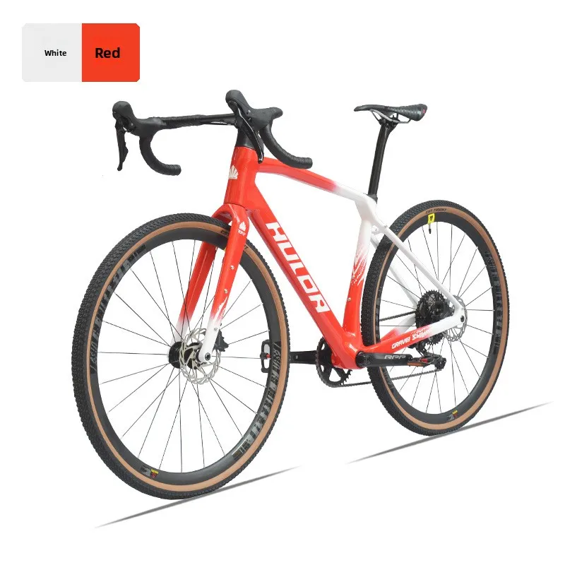 Велосипед Haluada Gravel Road Bike 700X40C, карбоновый, с полностью скрытой внутренней проводкой тросов, 10-скоростной, с двойными дисковыми тормозами (art.: 3920da1f709da) - 3920da1f709da