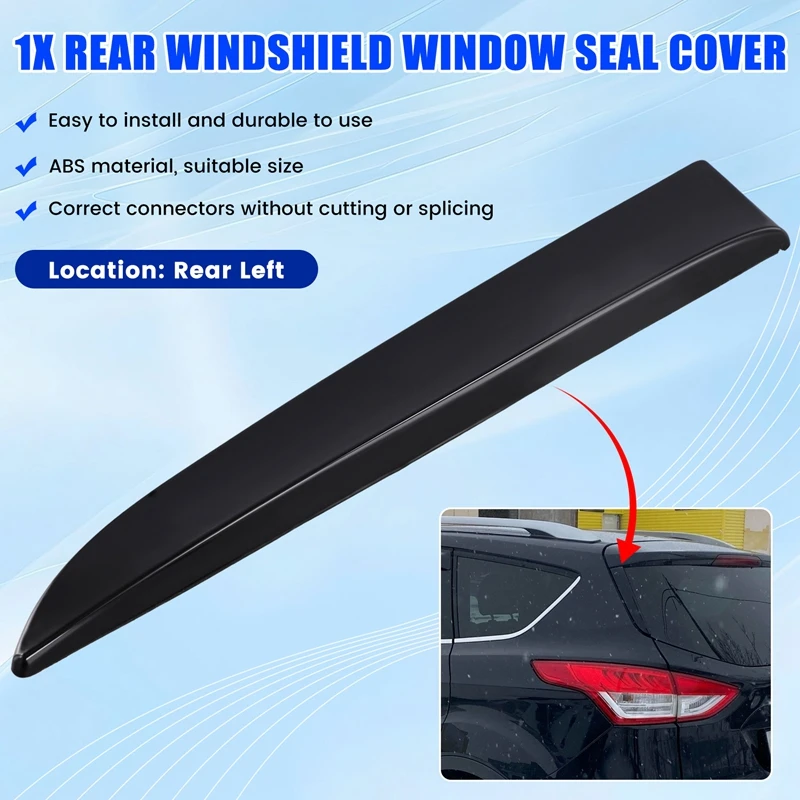 Уплотнительная крышка заднего лобового стекла накладка задней двери для Ford Kuga