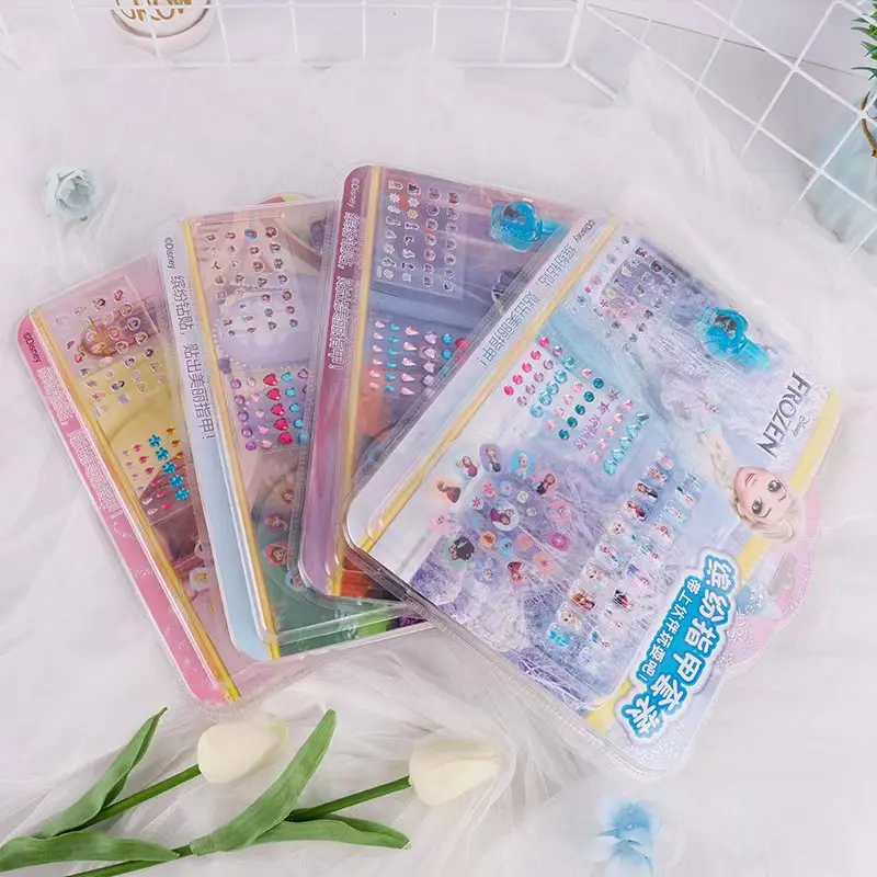 Набор цветных наклеек для ногтей Disney Холодное сердце игрушечный домик сделай сам