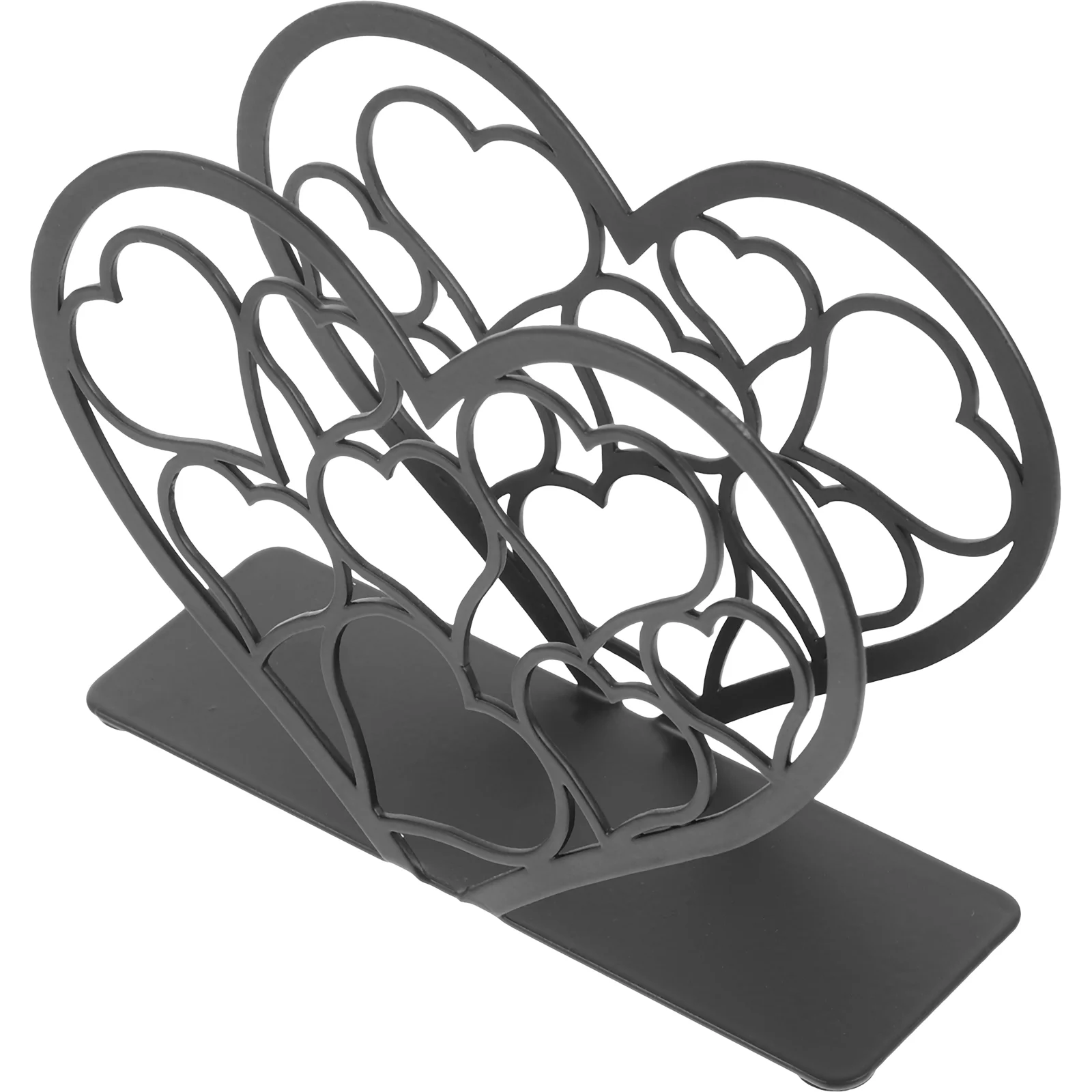 

Table Napkins Holder Silhouette Stand Adornment Exquisite Ornament Desktop Decor