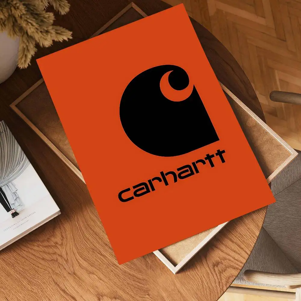 Фото Винтажные постеры C-Carharttes LOGO Classic: декор для дома, бара, кафе в скандинавском стиле №5