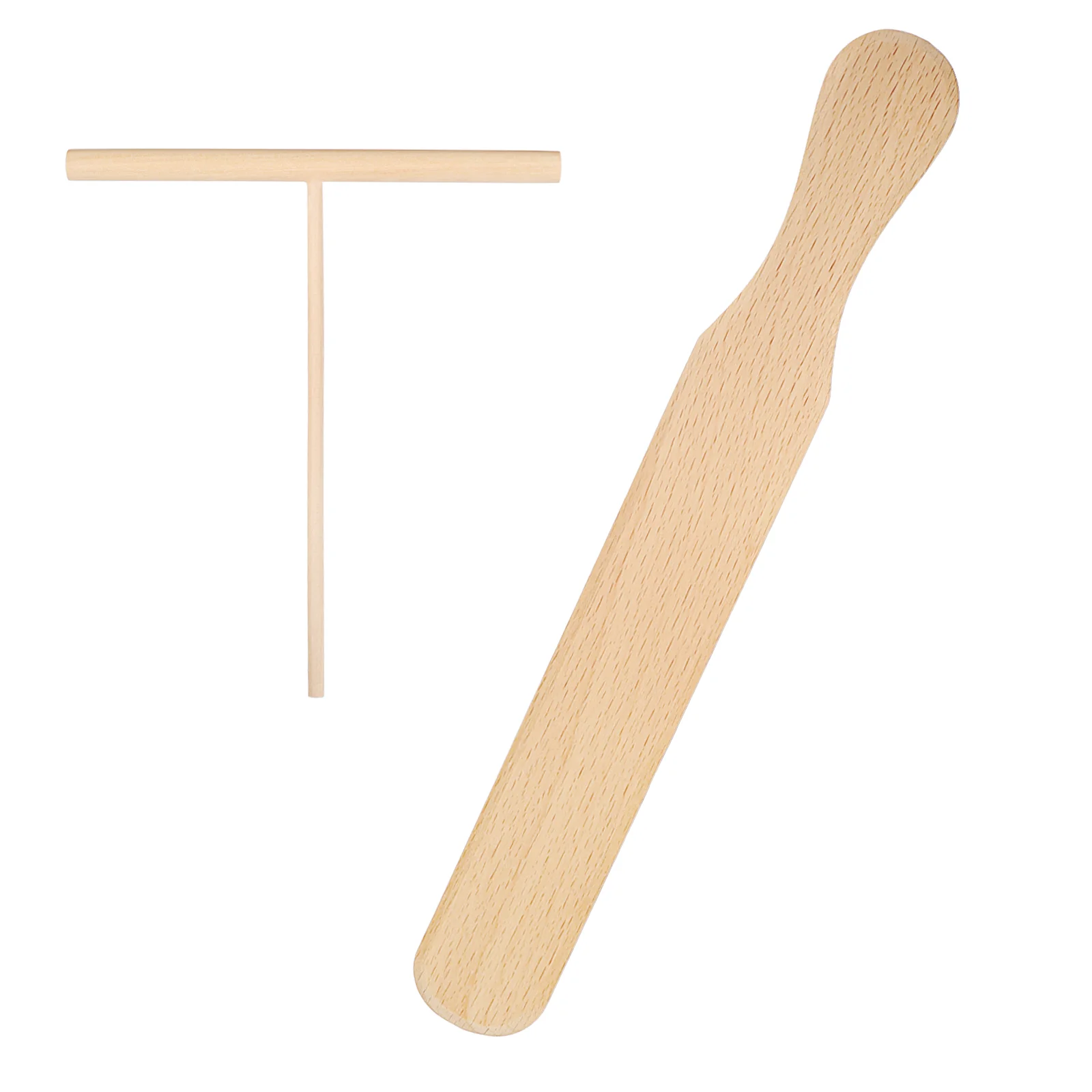 

2pcs Tortilla Spatula Crepe Spatula Crepe Spreader Tool Crepe Rake Spatula Crepe Spreader and Spatula Set Crepe Turner