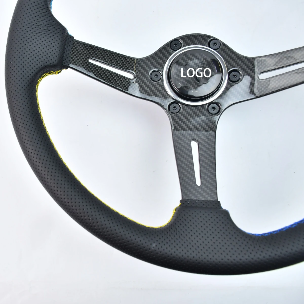 Руль TIYPEOR 350 мм универсальный автомобильный руль глубиной 70