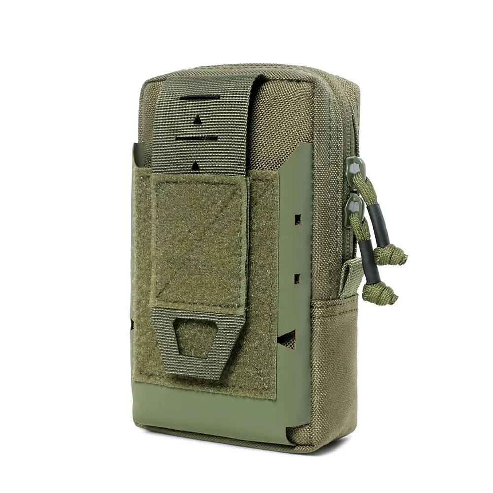 

Brand New High Quality Mobile Phone Bag Waist Bag 17cm*11cm*4cm Two-way Fastener