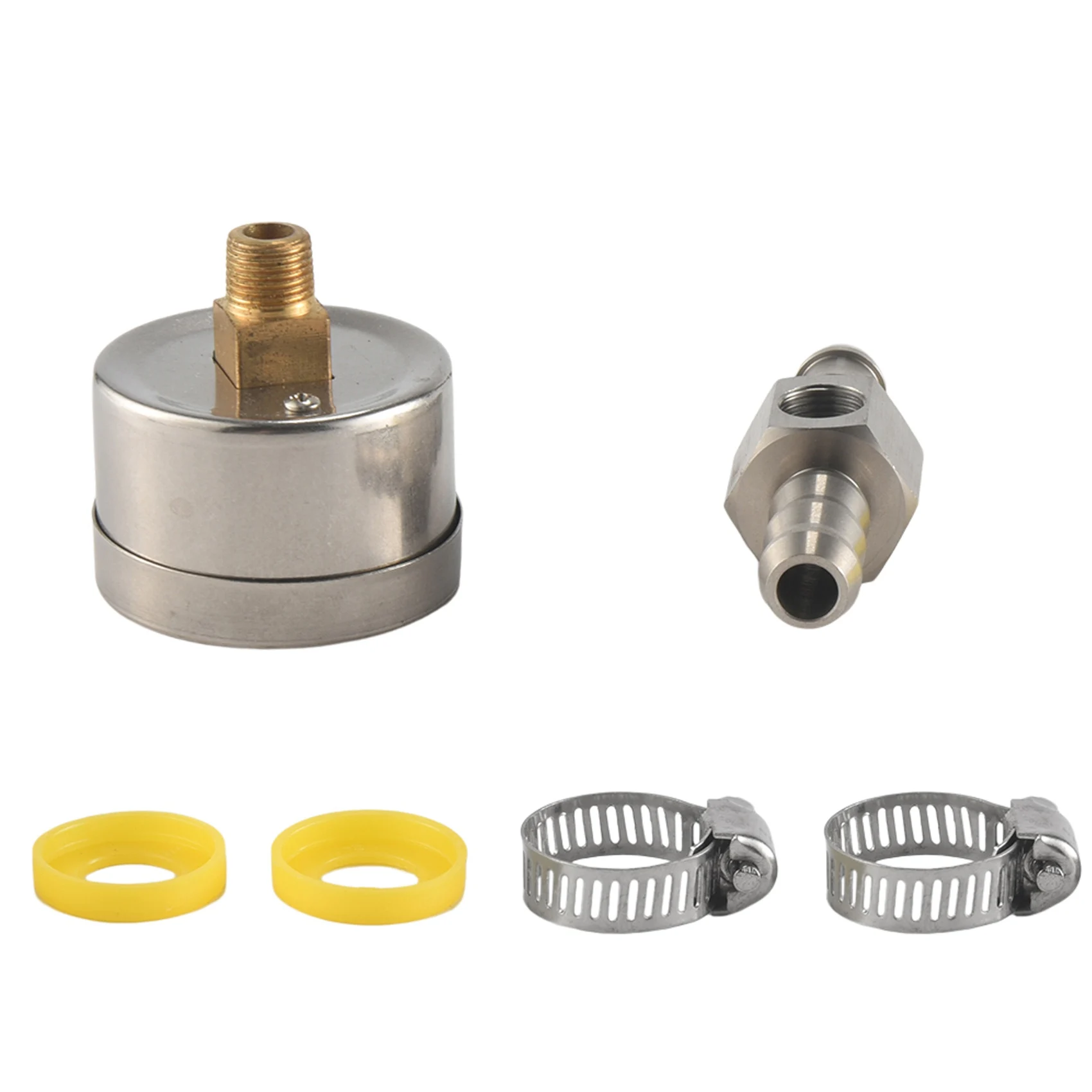 Универсальный манометр топлива 1/8 NPT (140 фунтов на квадратный дюйм) с 3/8-дюймовым