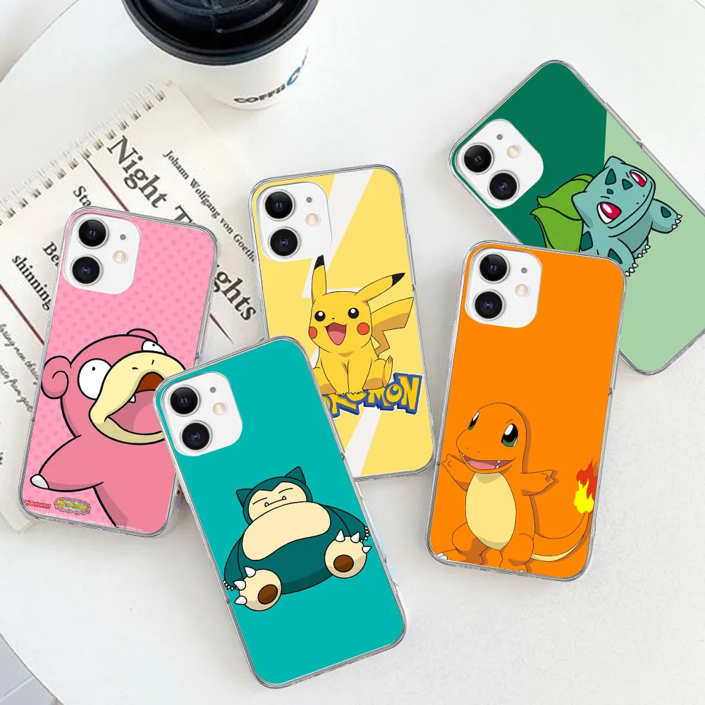 MR-18 Cute Pokemon Silicone чехол для Infinix Note 6 7 8 8i 11 11S 12 G96 30 S5 VIP Lite Pro
