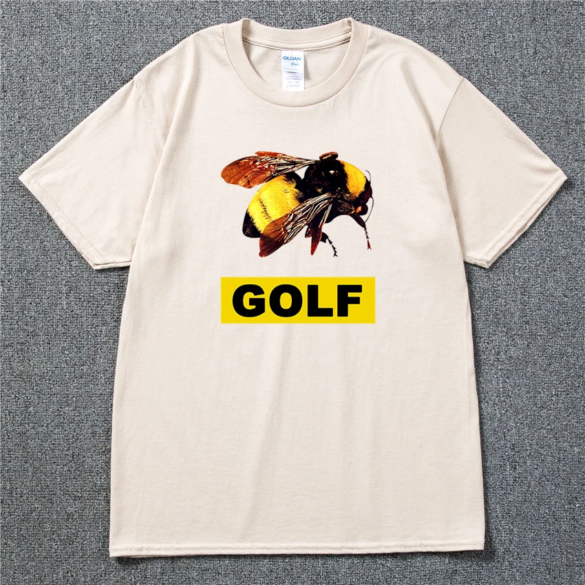 

Golf Skate Tshirts Unisex Golf Wang Tyler The Creator rapper hip hop music T-shirt Cotton T shirt High Street Loose Casual Tee