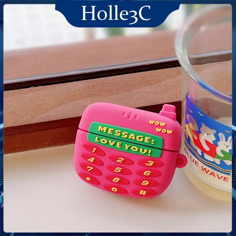 

Thin And Moderate Thickness Cartoon Silicone Soft Shell Bare Metal Feel Open The Cover Can Be Connected Anti-shock And Anti-fall