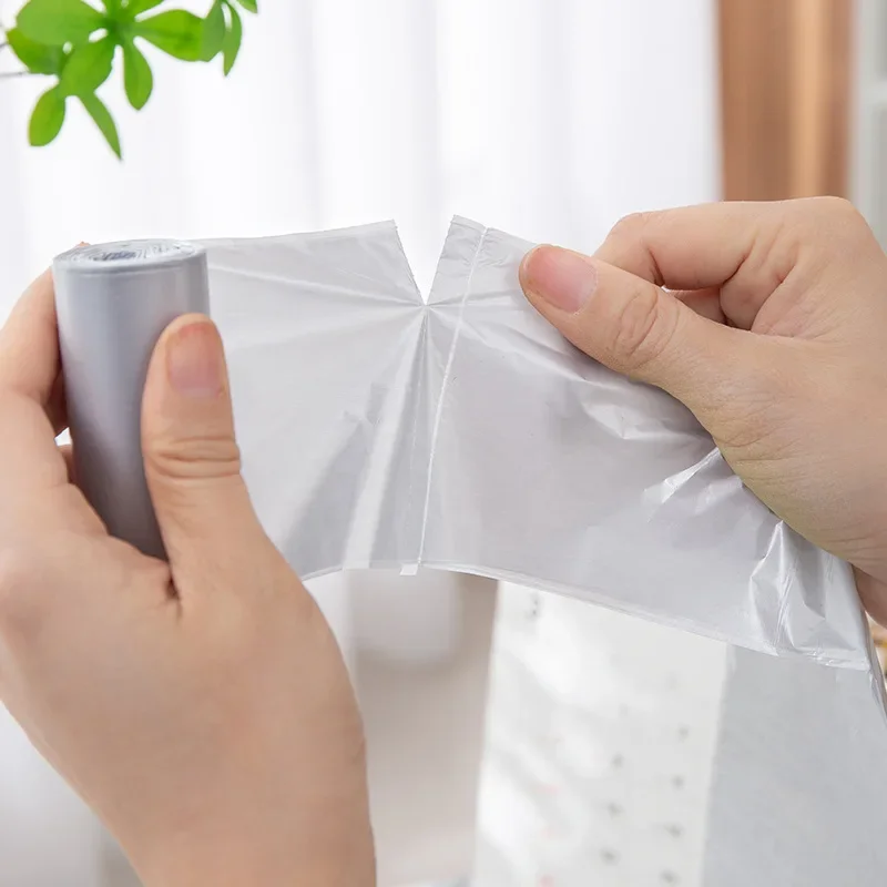 150 Шт. Мини-одноразовые Пластиковые Мешки Для Мусора Небольшой Домашний Стол