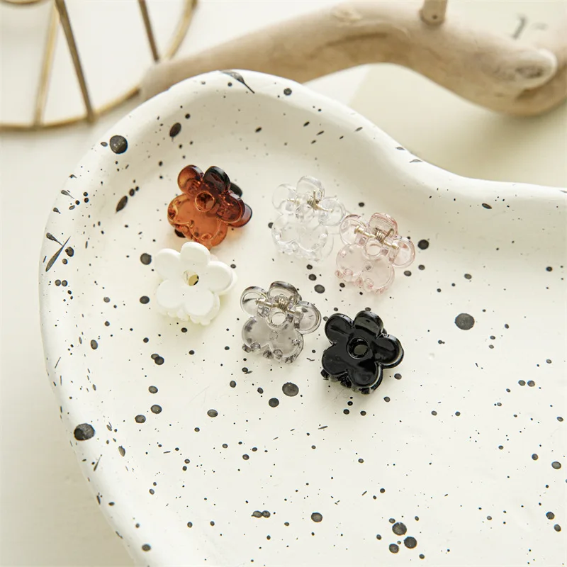 Популярные заколки для волос в летнем стиле из ацетата с мини-бантом аксессуары