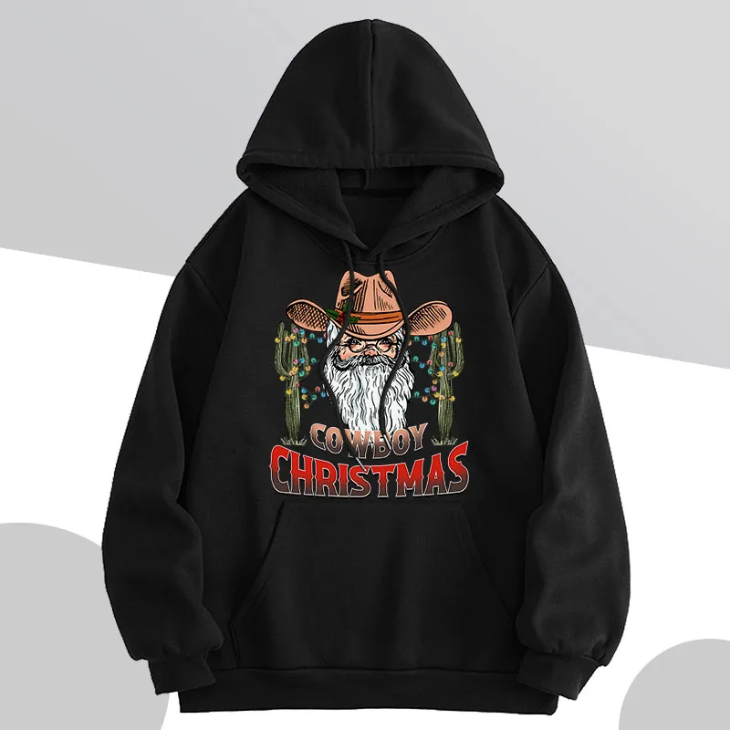 

Autumn/Winter2023 New Fashion Long Sleeve Printed Hoodies Front Pocket Inside Fleece Pullover Sweater Sweatshirts Hip Hop Unisex