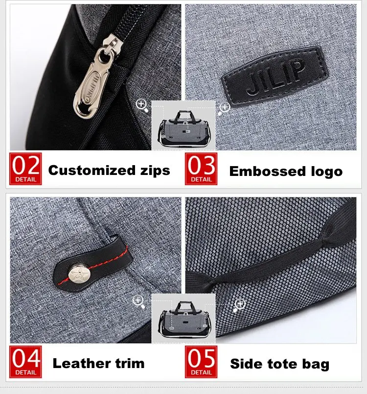Luggage Bag Travel Bag Portable Handheld Large Capacity Lightweight Storage Carry Pocket Crossbag Outdoor Household