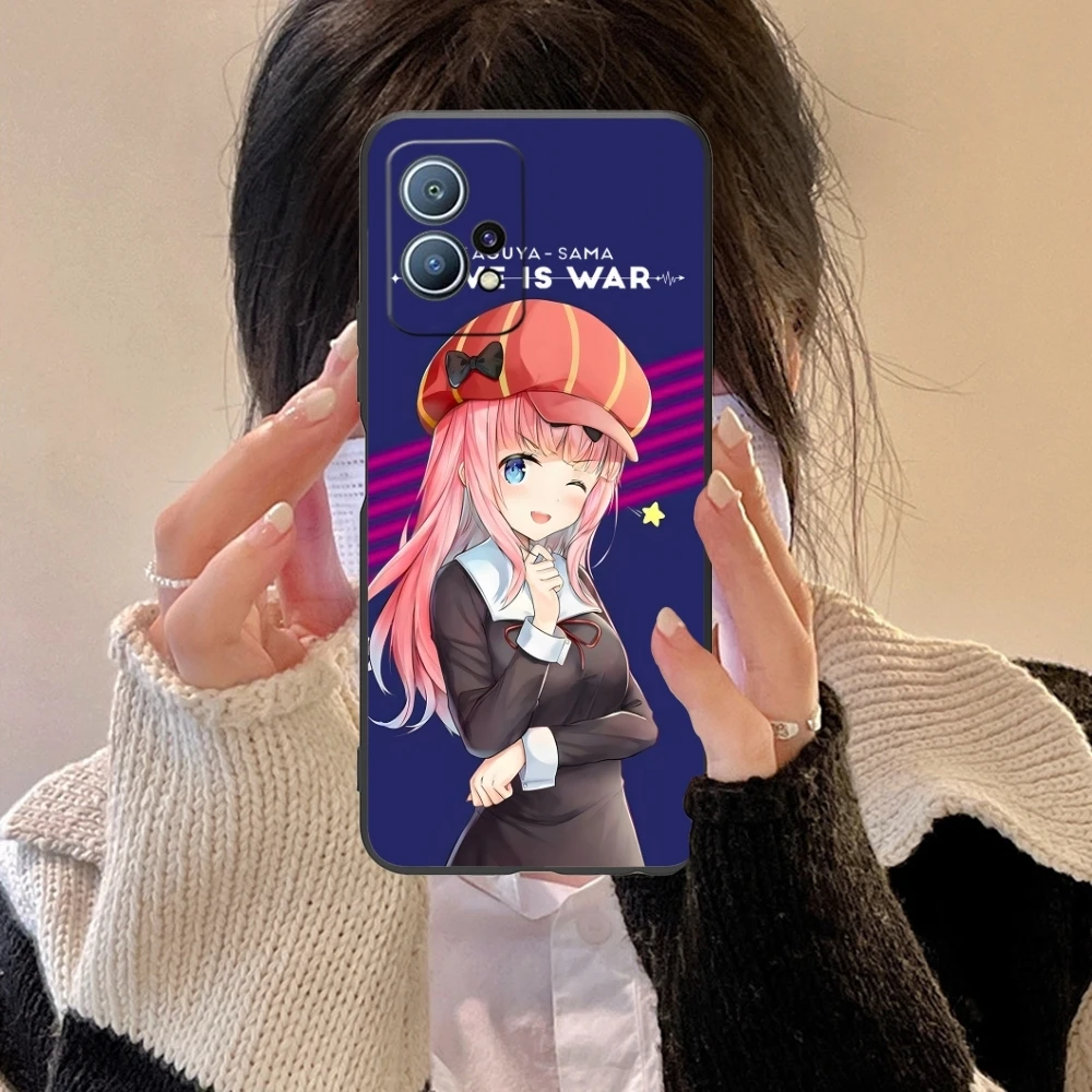 Kaguya Sama Chika чехол для мобильного телефона Huawei P60 P50 P40 P30 P20 P10 P9 P8 Pro Lite Plus черный