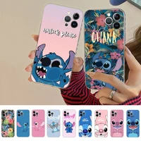 bandai stitch phone case for iphone 11 12 13 mini pro xs max 8 7 6 6s plus x 5s se 2020 xr case