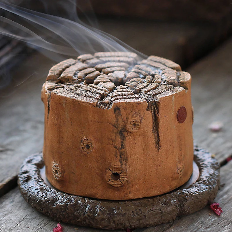 

Luxury Aesthetic Incense Burners Waterfall Plate Coil Water Fountain Incense Holder Air Freshen Aroma Porta Incienso Home Decor