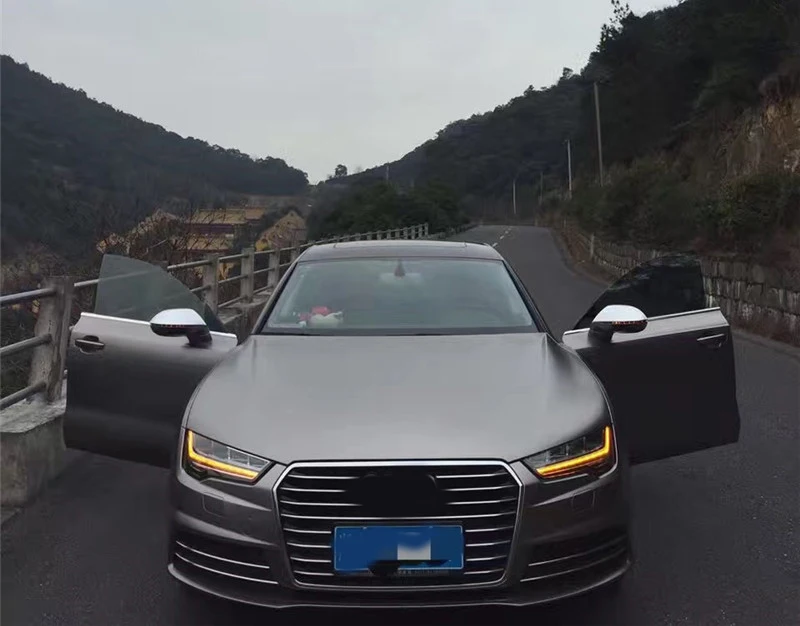 

Replacement Rear View Rearview Mirror Caps Cover For AUDI A7 S7 RS7 Car Side 2011 2015 2017 Mirror Cover 4pcs Left & Right