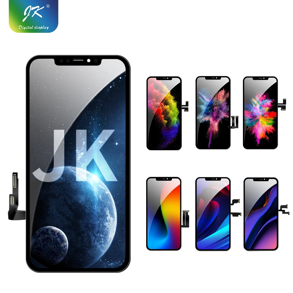 

JK Original Premium FHD Incell LCD Display For iPhone X XR XS Max LCD 3D Touch Screen For iPhone 12 11 Pro Max Display Pantalla