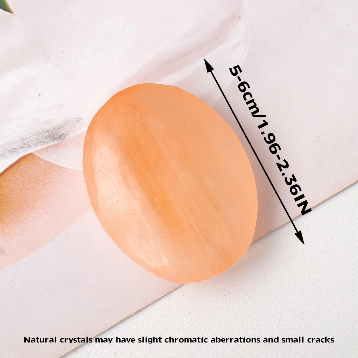 

Кристалл Селенит Оранжевый Runyangshi