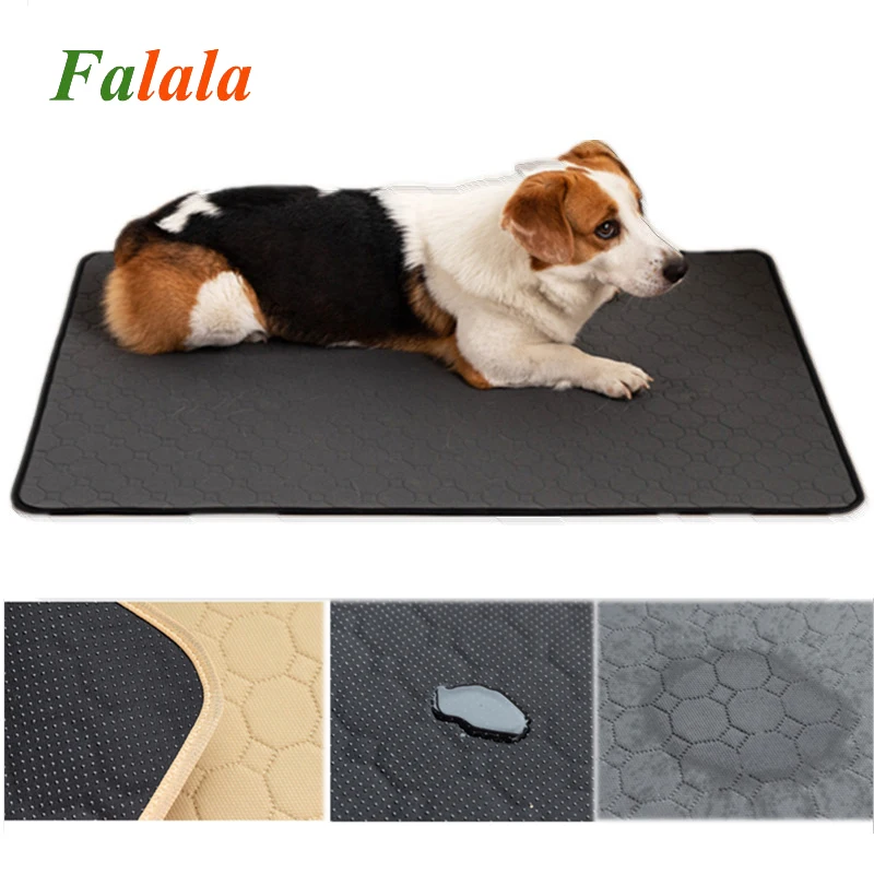 

Washable Dog Pet Diaper Mat Waterproof Reusable Training Pad Urine Absorbent Environment Protect Diaper Mat Dog Car Seat Cover