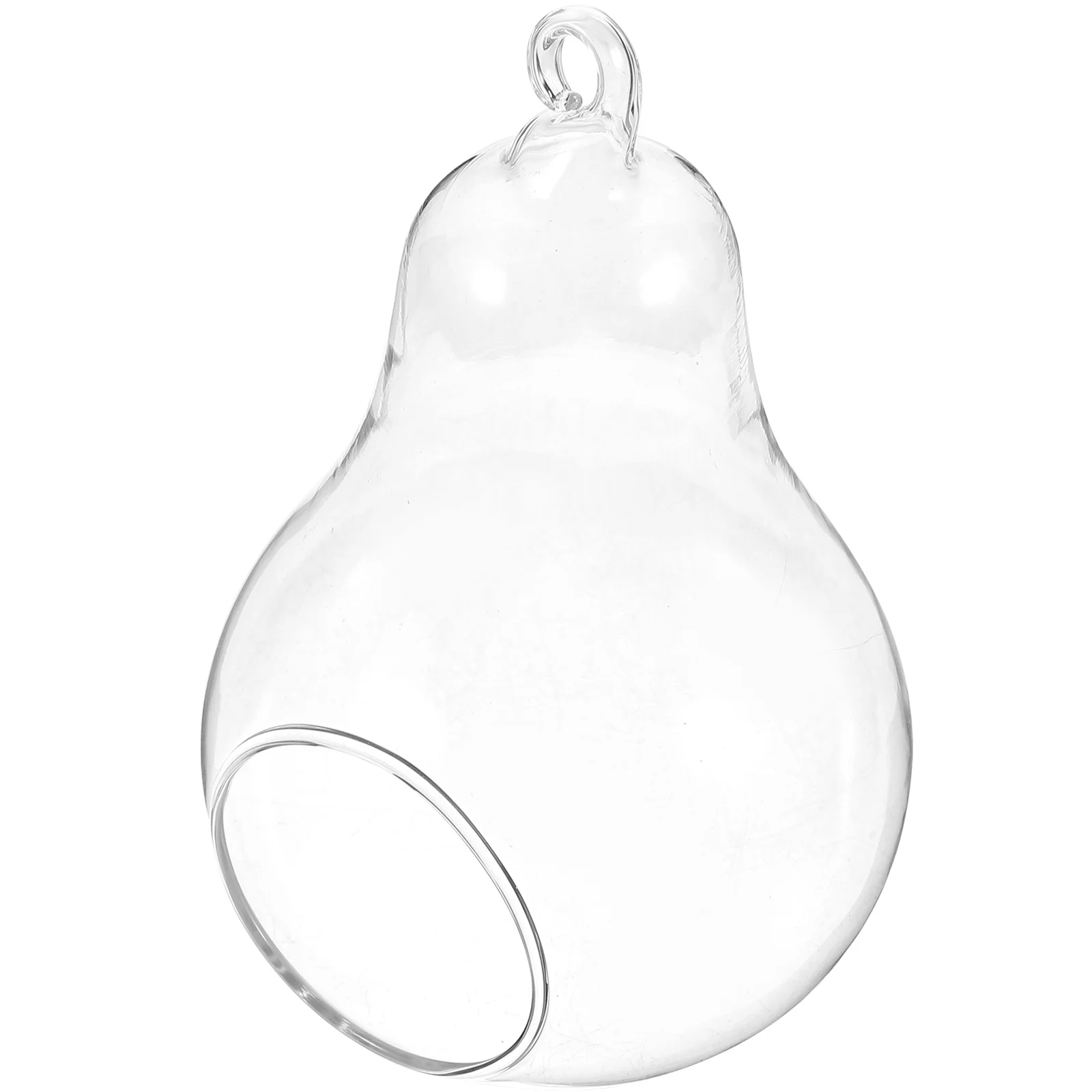 

Clear Glass Holder Desktop Candlestick Wedding Props Centerpieces Tables Decorations Craft Candleholder