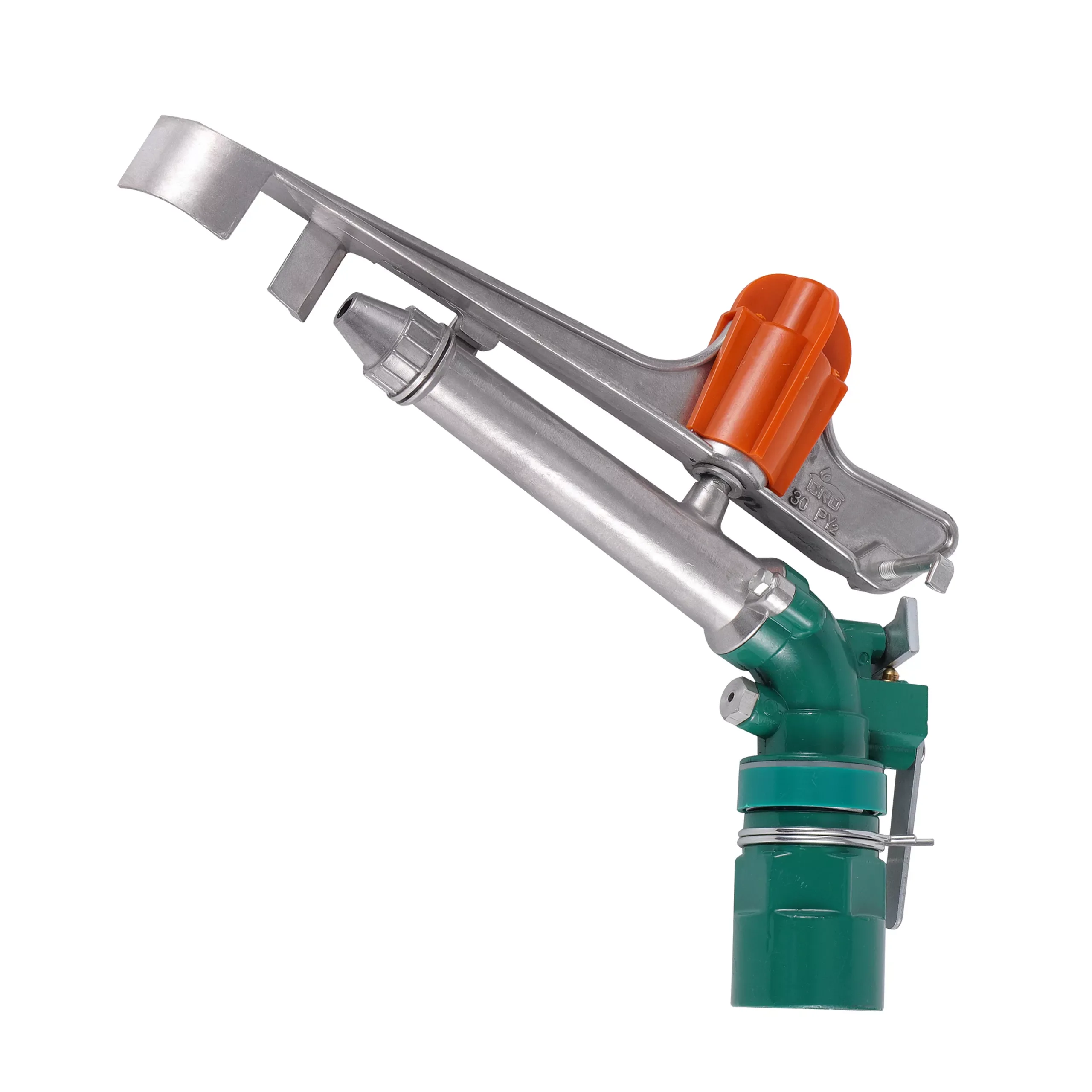 

1.5" Female Thread Rotation Rocker Sprinkler Gun Field Garden Lawn Irrigation Spray Gun Large Area Watering Irrigation Device