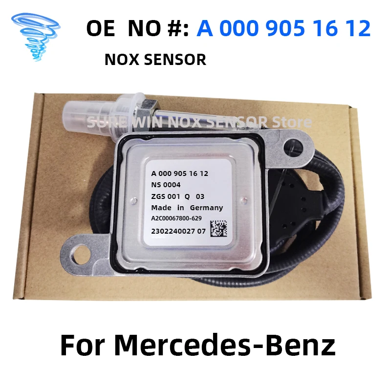 

A0009051612 0009051612 NOxsensor азотный кислородный датчик для Mercedes-Benz W164 W166 W205 W212 W221 W222 W251 A3C03398700-622