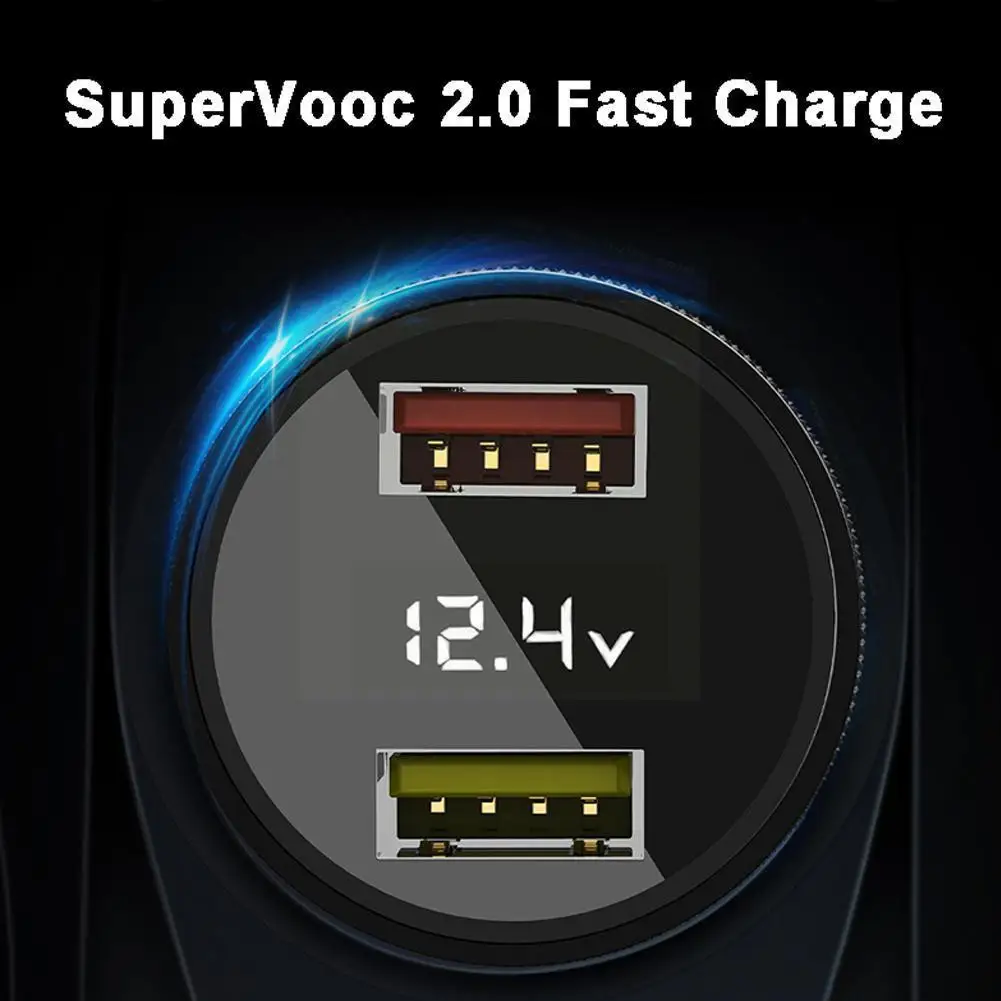 

New 65w Supervooc 2.0 Superdart +22.5w Car Fast Charger 6.5a Type-c Cable For Find X3 Pro Reno 6 Realme Gt Neo X50 Pro 8pro Q5t8